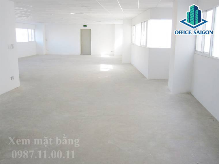 View diện tích 270m2 tại tầng 8 cao ốc văn phòng Cavi building