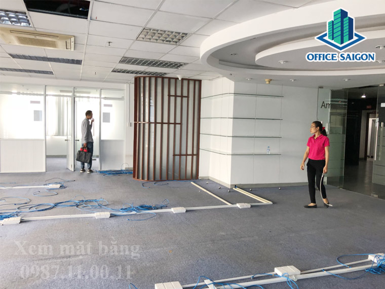 Diện tích trống đang cho thuê tại tầng 7 cao ốc Phước Thành building