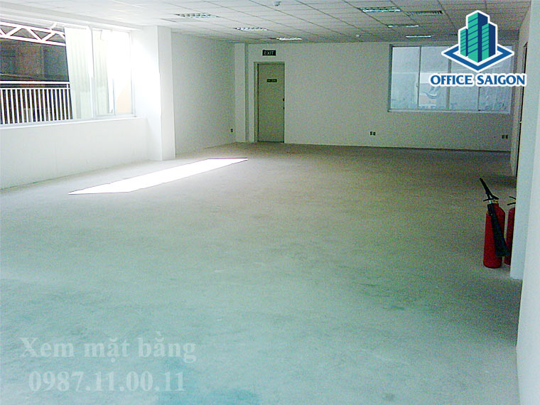 View diện tích trống tại lầu 5 tòa nhà New Port building