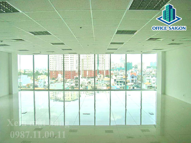 Một góc view diện tích cho thuê tại lầu 7 tòa nhà văn phòng Nice building