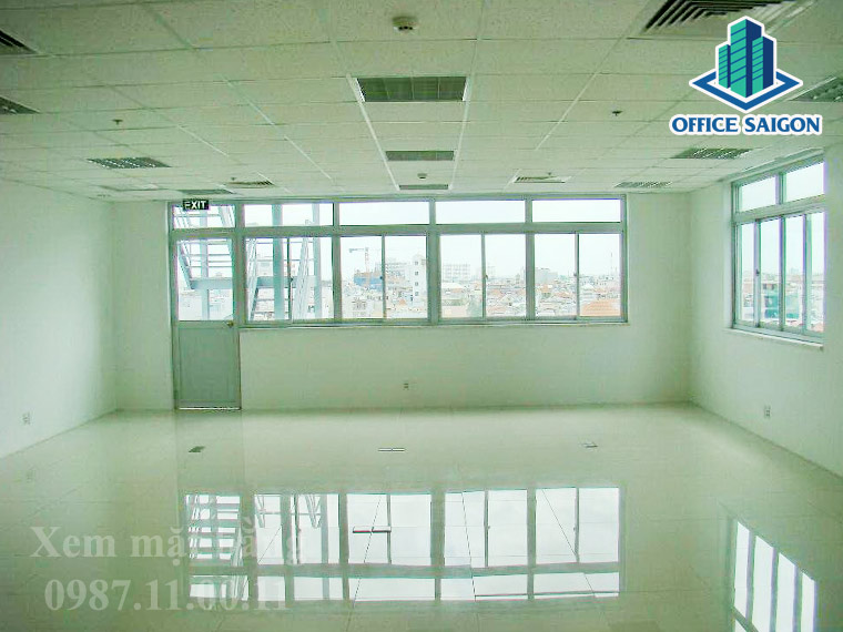 View diện tích cho thuê tại lầu 5 ở tòa nhà Nice building quận Bình Thạnh