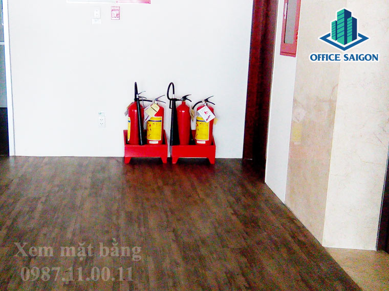 Thiết bị phòng cháy chữa cháy tại mỗi tầng văn phòng cho thuê Hưng Bình Building