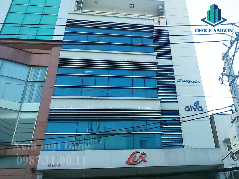Văn phòng cho thuê tại 70HVB building quận Phú Nhuận