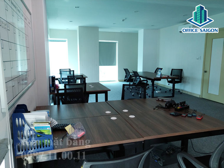 Mặt bằng cho thuê tại OCW Corp building trần cao thông thoáng
