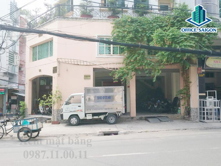 View mặt tiền phía trước tòa nhà Kinh Luân 2 building