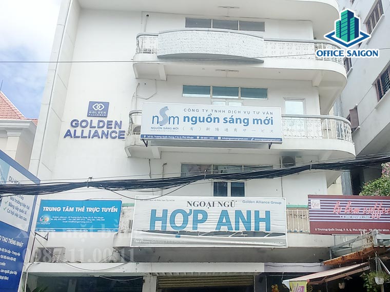 Văn phòng cho thuê tại Hợp Anh building quận Phú Nhuận