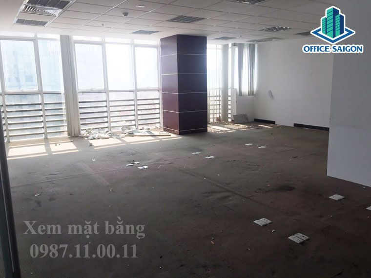 Diện tích 150m2 view phía trước cho thuê tại Lutaco tower lầu 6