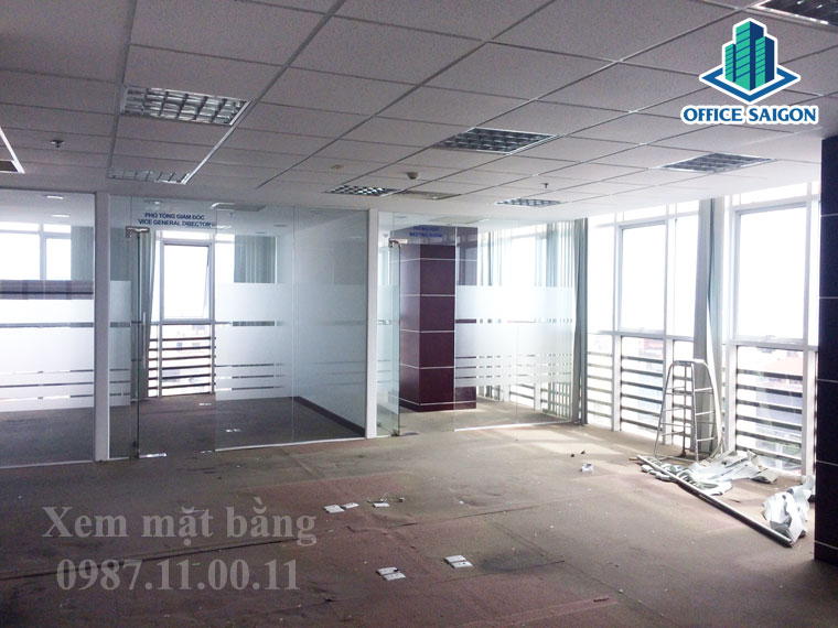 Một góc view khác của diện tích 150m2 cho thuê tại Lutaco Tower