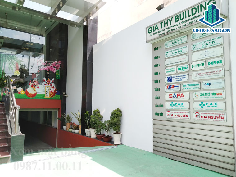 Danh sách các công ty thuê tại Gia Thy building