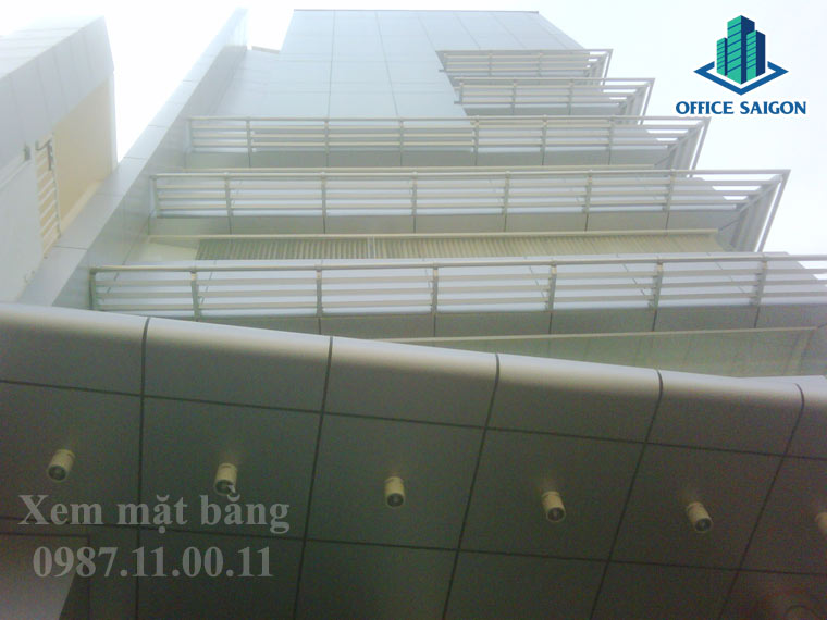 View tổng quan cao ốc HH building đường Hoàng Văn Thụ
