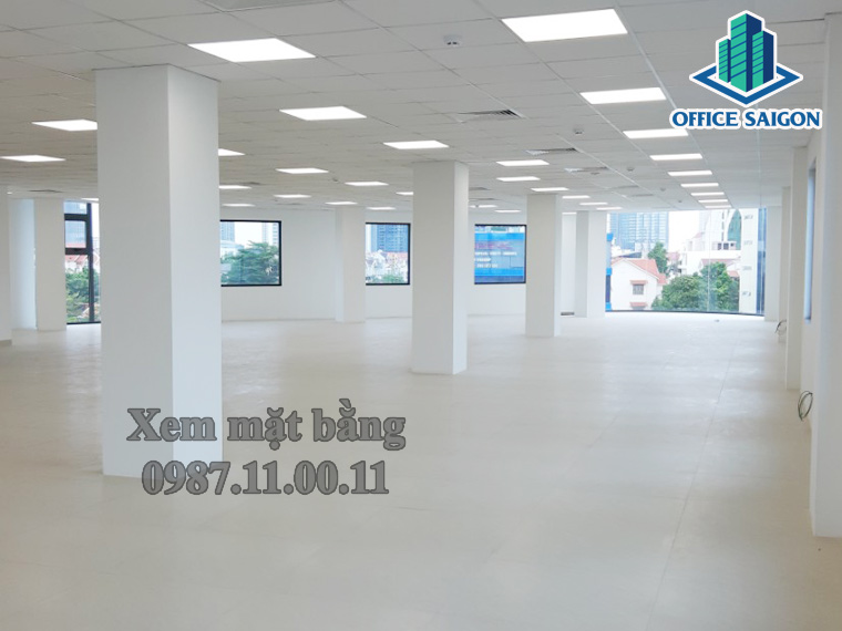 Diện tích cho thuê nguyên sàn tại HQ Tower