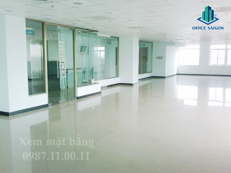 Mặt bằng cho thuê tại M Star building khá đẹp và thông thoáng