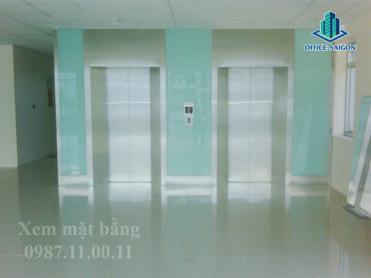 Hệ thống 2 thang máy tại Hà Phan building