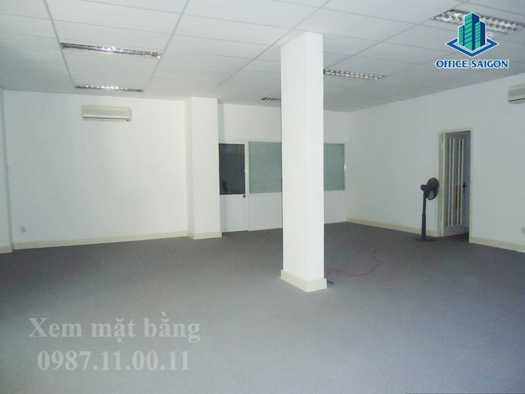 View diện tích lầu 4 cho thuê tại Han building đường Trần Hưng Đạo