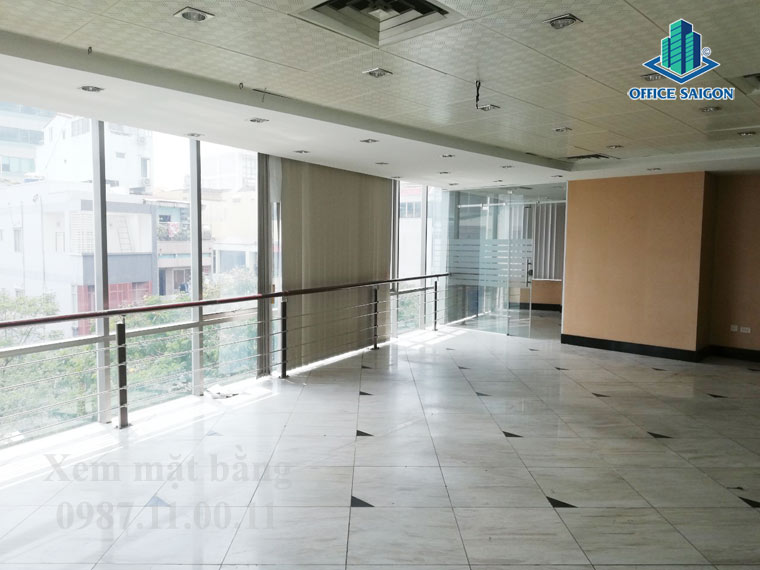 View diện tích 75m2 lầu 5 tại tòa nhà văn phòng Perfect building