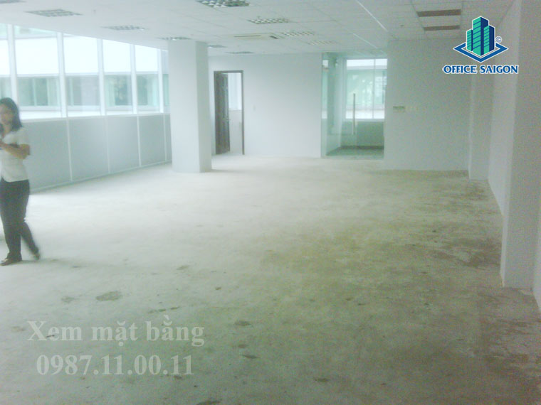Mặt bằng mẫu sàn cho thuê tại cao ốc Đakao Center quận 1