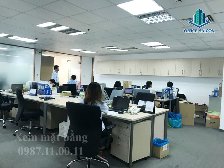 Một góc view của diện tích 200m2 sắp hết hợp đồng tại cao ốc VFC tower
