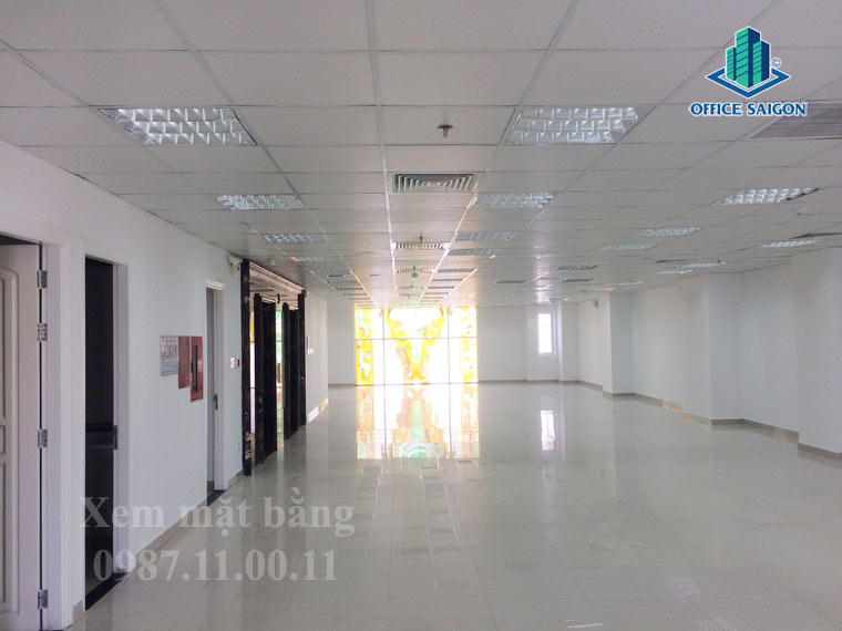 Sàn tại The Lion tower khá đẹp và phù hợp với các công ty có nhu cầu diện tích lớn