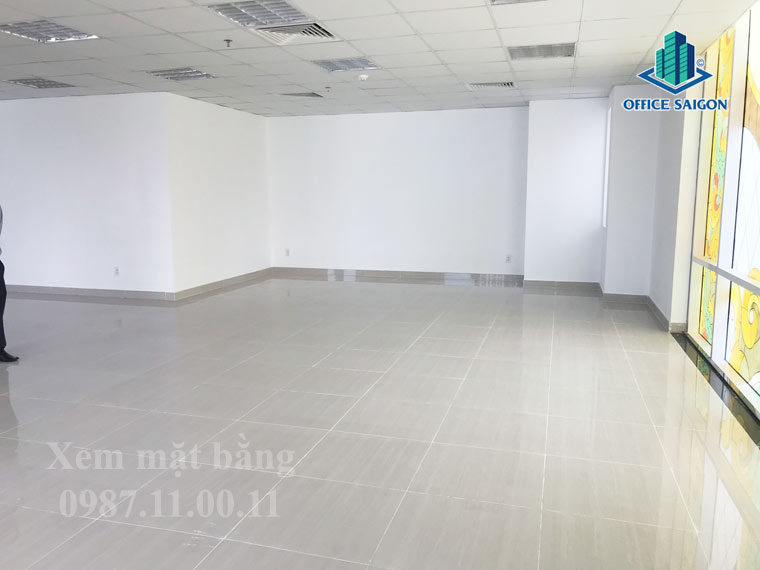 Một góc view lầu 3 tại cao ốc văn phòng The Lion building