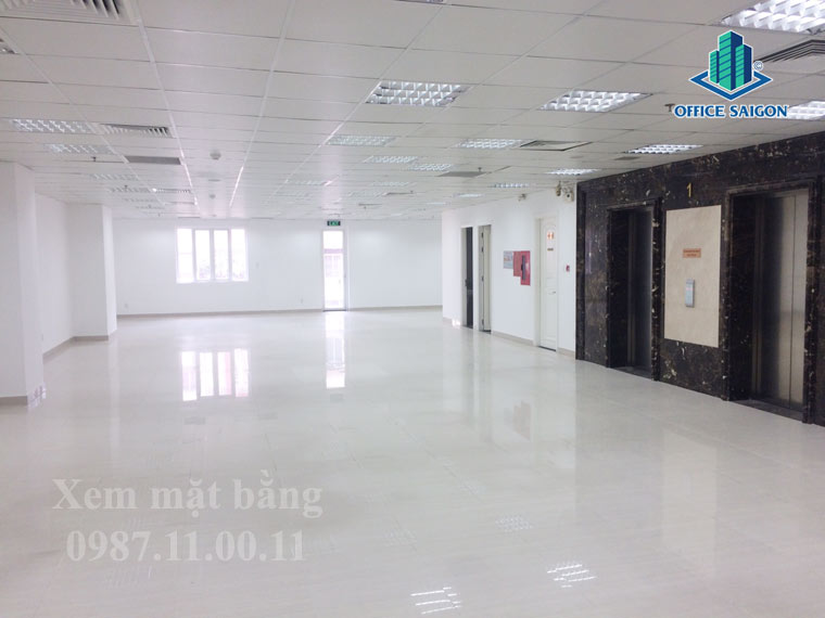 View sàn tầng trệt cho thuê tại tòa nhà The Lion building