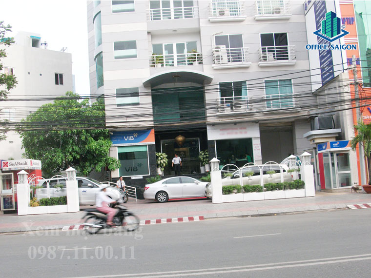 View đường Nguyễn Cư Trinh phía trước tòa nhà Thanh Dung building