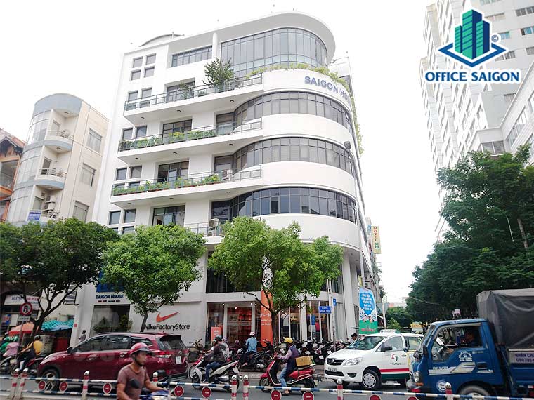 Mặt tiền văn phòng cho thuê Saigon House Building