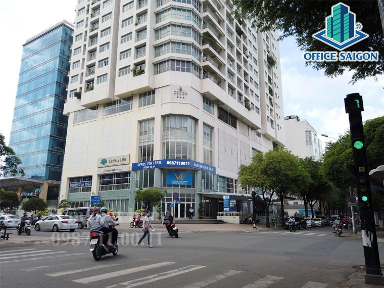 Mặt tiền văn phòng cho thuê Tản Đà Building