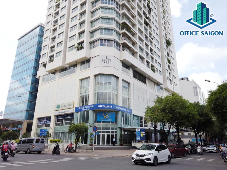 Giao thông tại văn phòng cho thuê Tản Đà Building