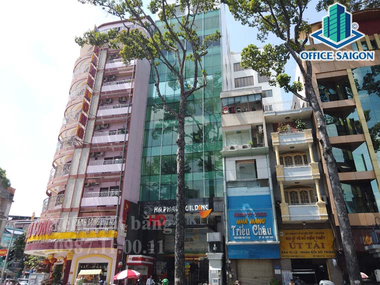 Mặt tiền văn phòng cho thuê Hà Phan Building quận 5