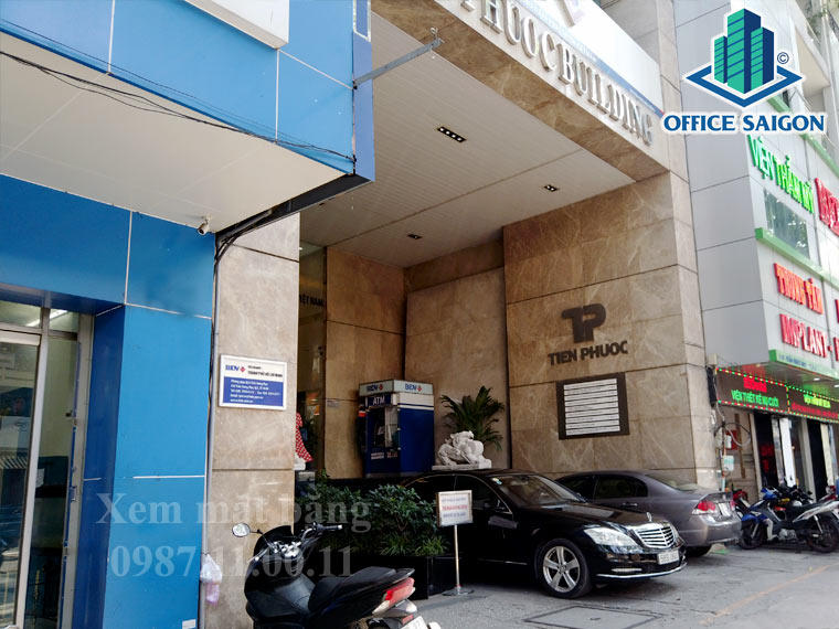 Mặt tiền văn phòng quận 5 Tiến Phước Building