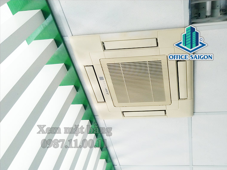 Máy lạnh trung tâm tại văn phòng cho thuê Phú Mã Dương Building quận 7
