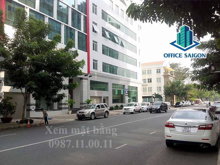 Giao thông tại văn phòng cho thuê Phú Mã Dương Building quận 7