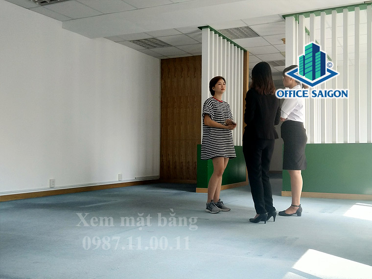 Diện tích 60m2 đang cho thuê tại Phú Mã Dương Building quận 7