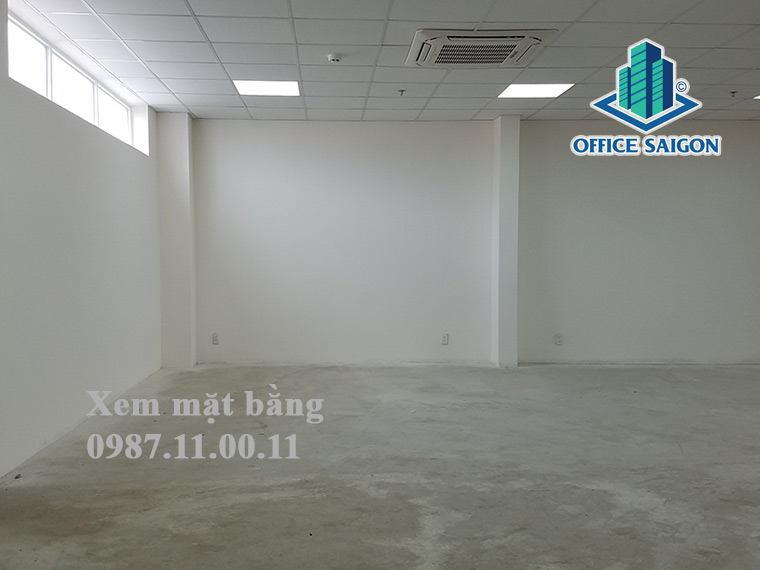 Diện tích sàn trống tại tầng 3 Tài Vượng Tower đang cho thuê
