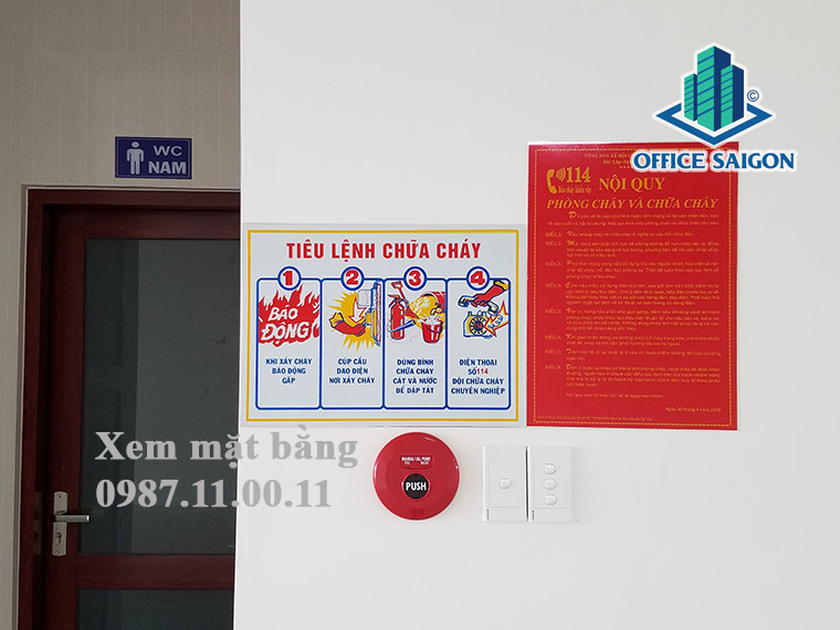 Hướng dẫn PCCC tại Tài Vượng Tower quận Bình Thạnh