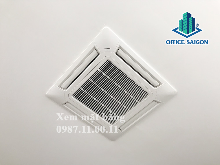 Hệ thống máy lạnh trung tâm tại văn phòng cho thuê Halo Building quận 1