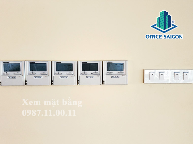Thiết bị điều khiển sang trọng tại VOV Building quận 1
