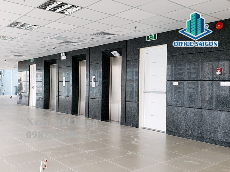 Hệ thống thang máy tốc độ cao an toàn và hiện đại tại VOV Building