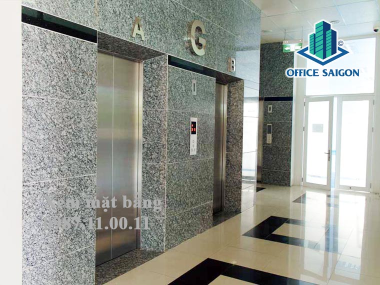 Hệ thống thang máy sang trọng tại ITD Building quận 7