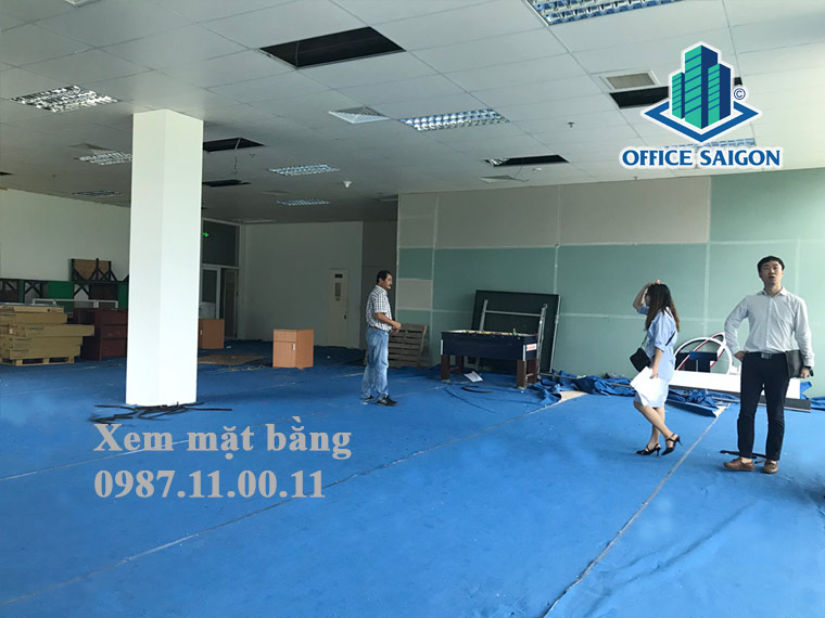 Khách khảo sát diện tích trống tại ITD Building quận 7