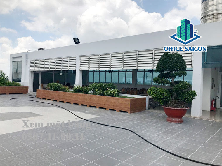 Tầng thượng tại văn phòng cho thuê quận 7 ITD Building