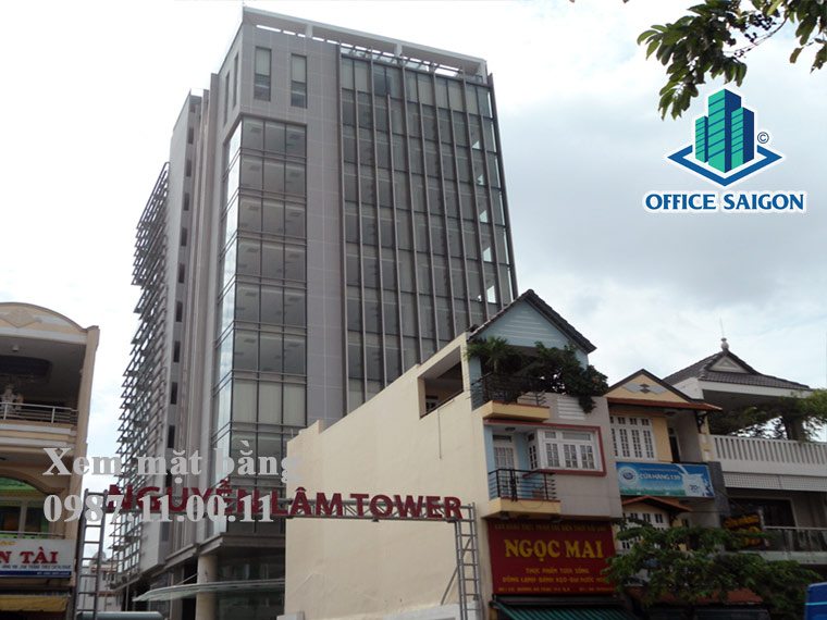 Tòa nhà văn phòng Nguyễn Lâm Tower văn phòng cho thuê quận 8