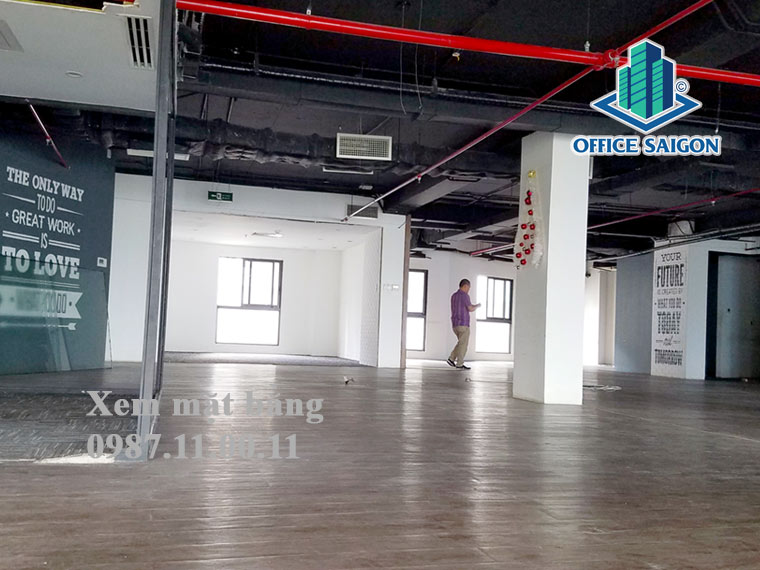 Sàn trống đang cho thuê tại Kova Office Center quận Bình Thạnh