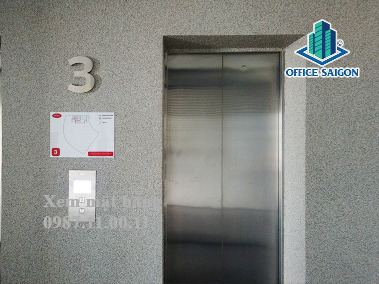 Hệ thống thang máy tại Kova Office Center
