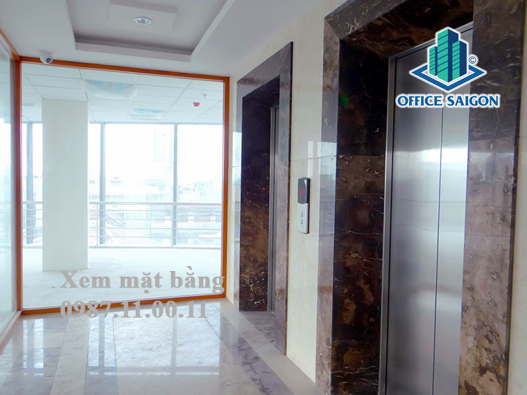 Hệ thống thang máy sang trọng tại Bảo Minh Tower quận 3