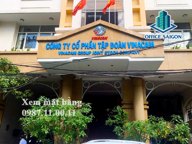 Cho thuê văn phòng quận 1 tại toà nhà Vinacam Building