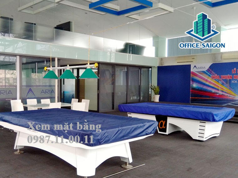 Khu vui chơi thư giãn tại văn phòng cho thuê Nahi Building quận 3
