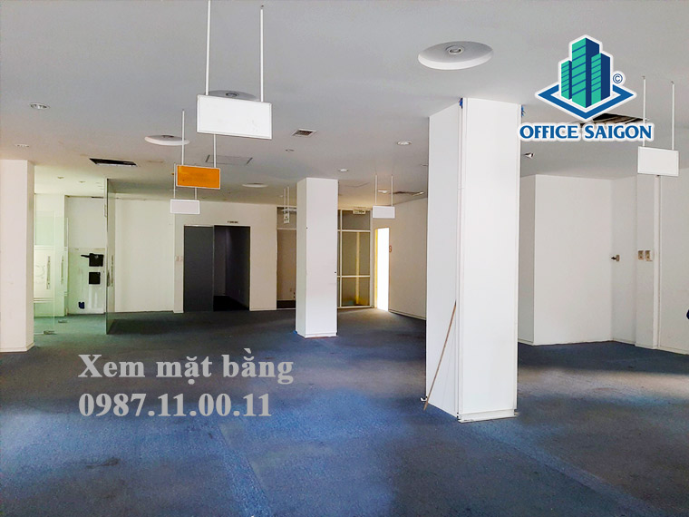 Mặt bằng trống đang cho thuê tai quận 3 toà nhà SCID Building