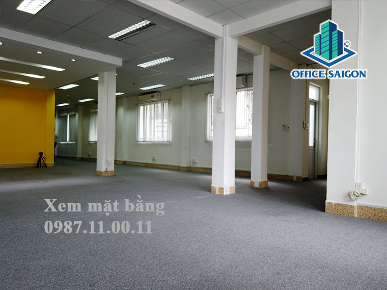 Diện tích sàng trống đang cho thuê tại 181 PDL Building quận Phú Nhuận
