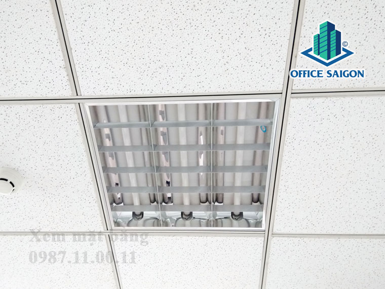 Hệ thống chiếu sáng tại cao ốc văn phòng cho thuê Vina Building